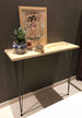 wooden console small table singapore