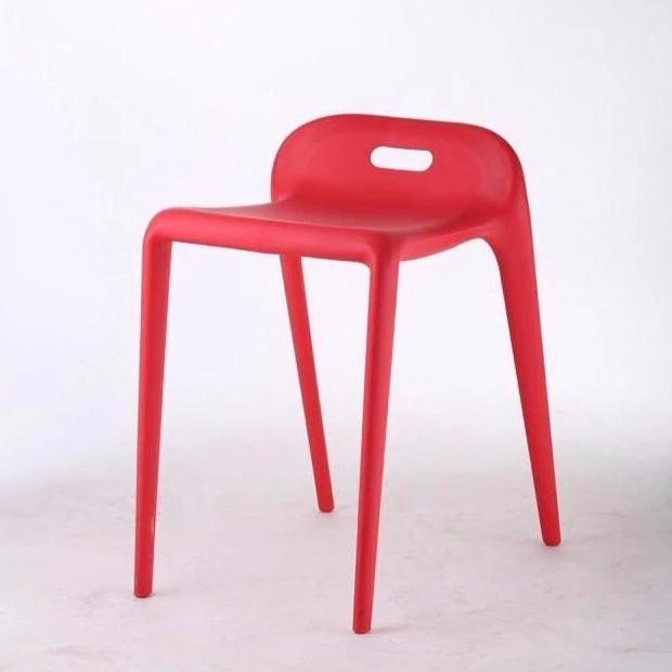 Bambam  stool, Red