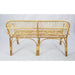 Honolulu Rattan Sofa, Natural with cushion