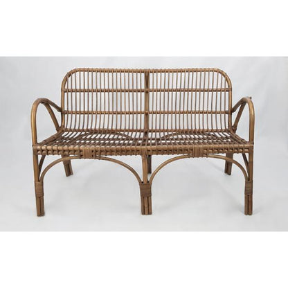 HONOLULU Rattan Sofa | Walnut
