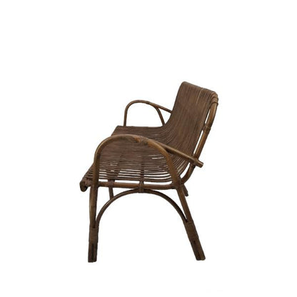 HONOLULU Rattan Sofa | Walnut