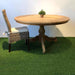 Rustique Round Teak table 135cm