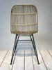 nordic rattan dining chair