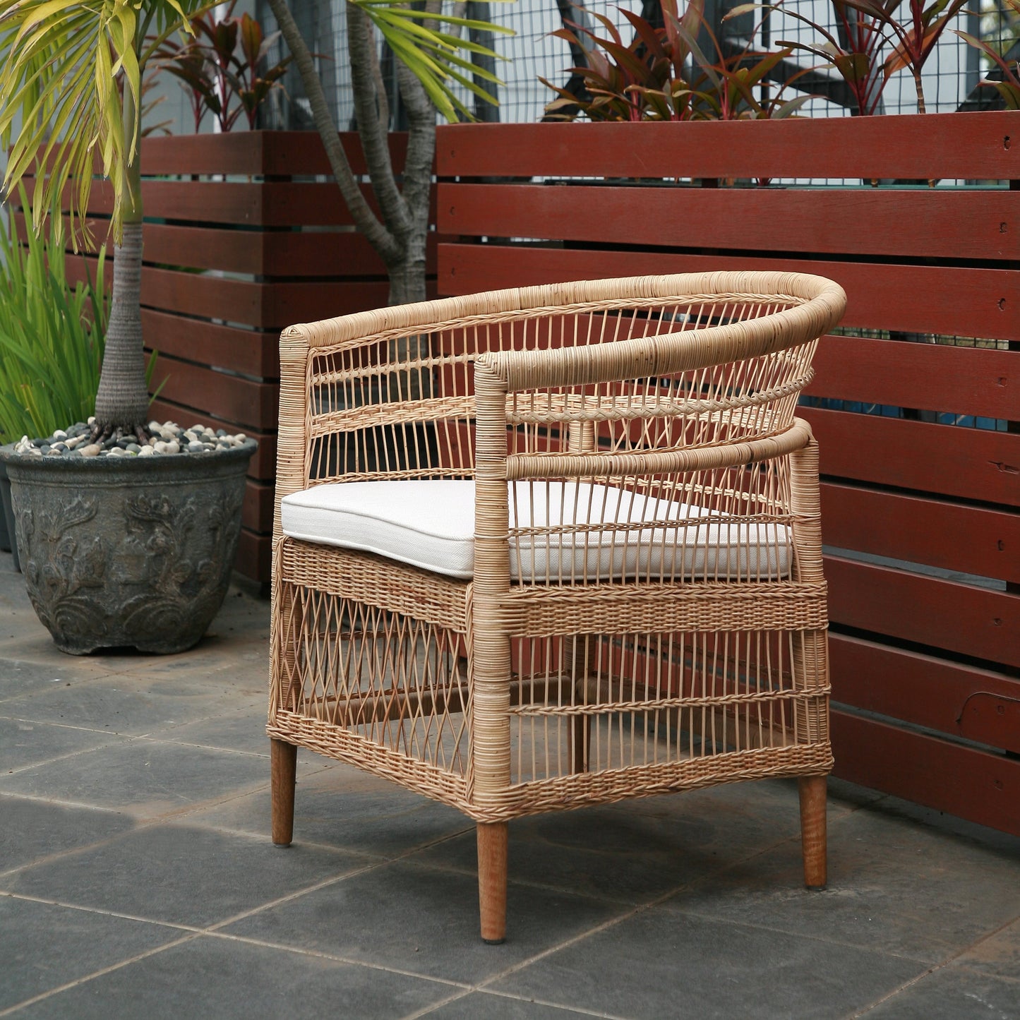 MALAWI Rattan Armchair