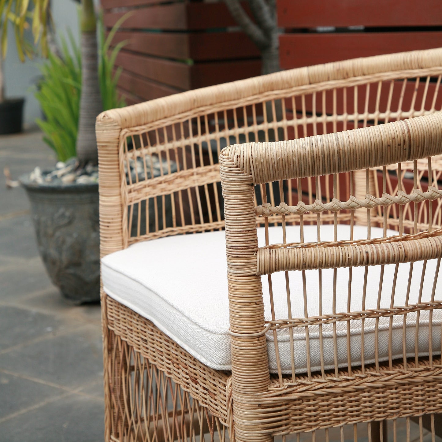 MALAWI Rattan Armchair