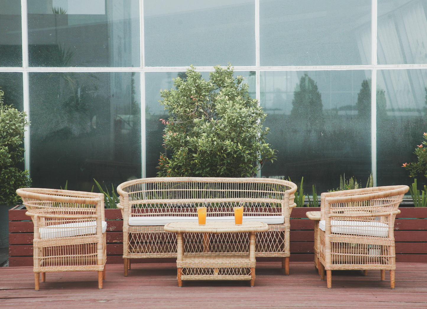 MALAWI Rattan Armchair