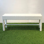 Sing Wicker Bench Outdoor