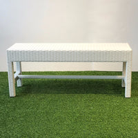 Sing Wicker Bench Outdoor