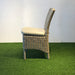 Maui outdoor wicker dining chair, last piece
