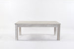 Portland Living Wicker Set with Teak Coffee Table