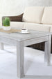 CNY Sale - Portland living wicker set with teak coffee table