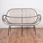 designer 2 seater rattan sofa singapore