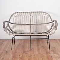designer 2 seater rattan sofa singapore