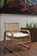PIPER Rattan Lounge Chair with cushion