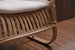 PIPER Rattan Lounge Chair with cushion
