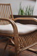 PIPER Rattan Lounge Chair with cushion