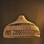 rattan lampshade