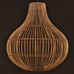 rattan lampshade
