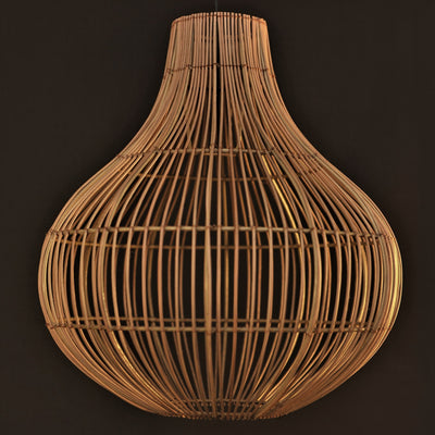 rattan lampshade