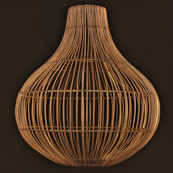 rattan lampshade