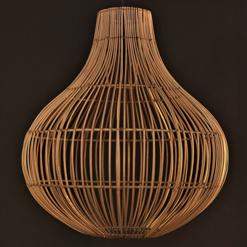 rattan lampshade