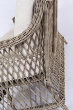 Rhode Island Synthetic Rattan Armchair