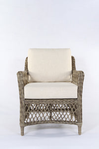 Rhode Island Synthetic Rattan Armchair