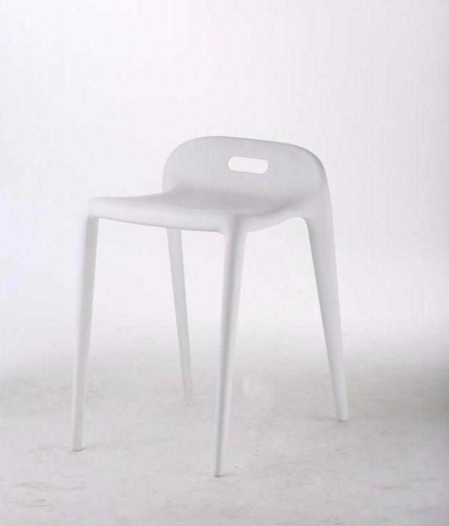 Bambam  stool, white