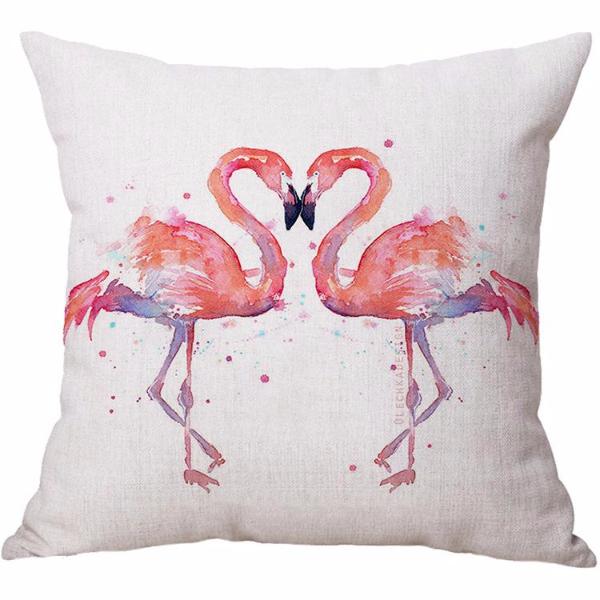 Flamingo pillow comfy and cosy
