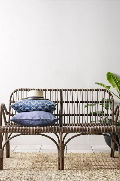 HONOLULU Rattan Sofa | Walnut