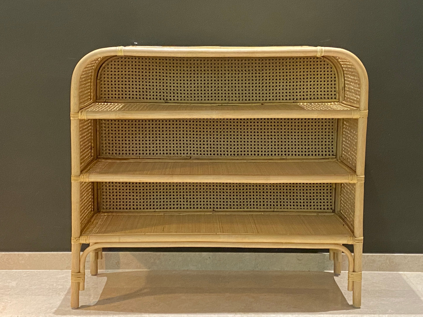 LATITUDE Curve Cabinet | Rattan