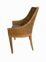 NASHVILLE Dining Chair | Rattan, Brown