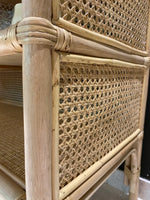 Latitude Curve Cabinet | Rattan