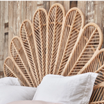 Petal Rattan Bedhead