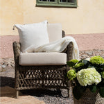 Rhode Island Synthetic Rattan Armchair